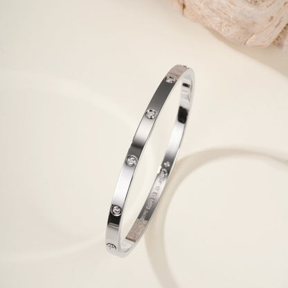 [Triumph Jewelry]LOVE BRACELET 3.65MM 10 DIAMONDS