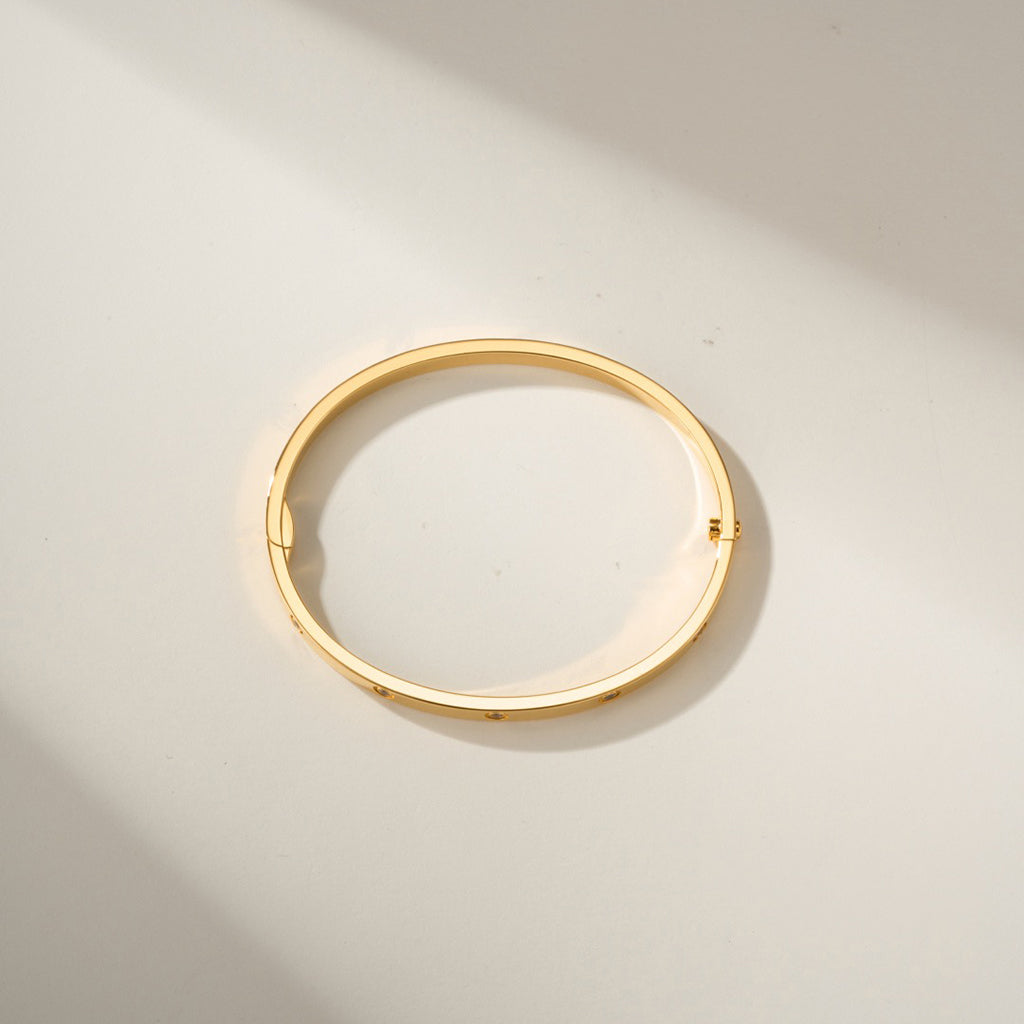 [Triumph Jewelry]LOVE BRACELET 3.65MM 10 DIAMONDS