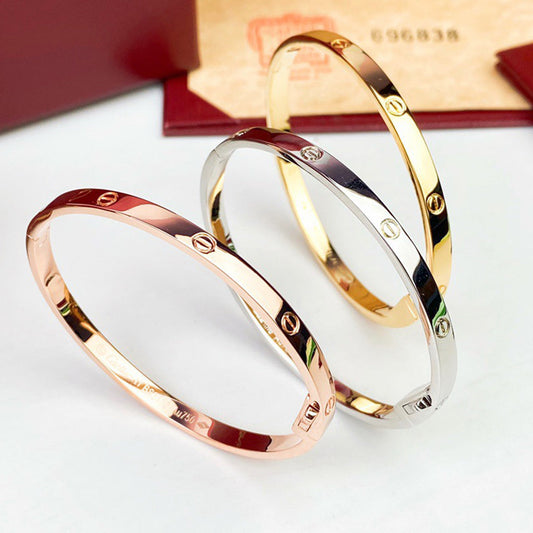 [Triumph Jewelry]LOVE BRACELET 3.65MM NO DIAMONDS