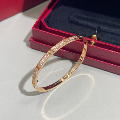 [Triumph Jewelry]LOVE BRACELET 3.65MM DIAMOND-PAVED