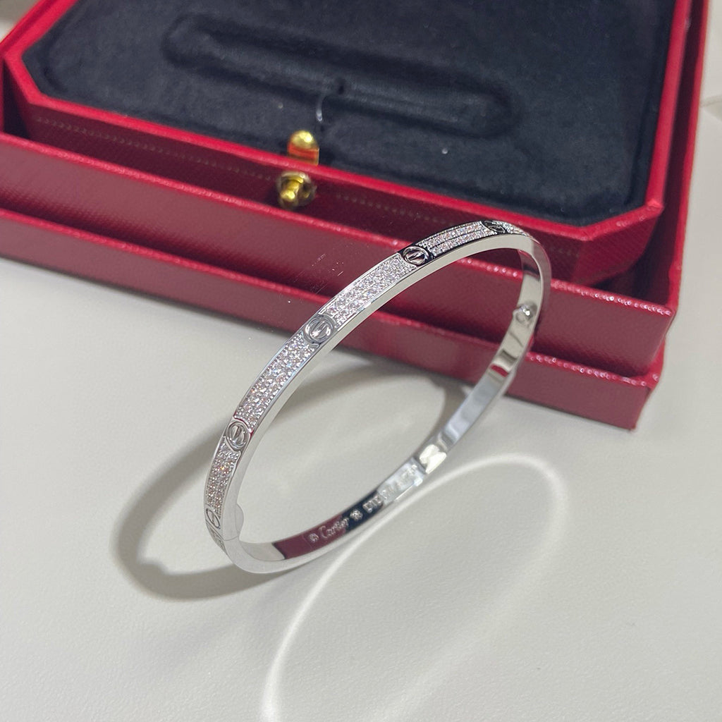 [Triumph Jewelry]LOVE BRACELET 3.65MM DIAMOND-PAVED