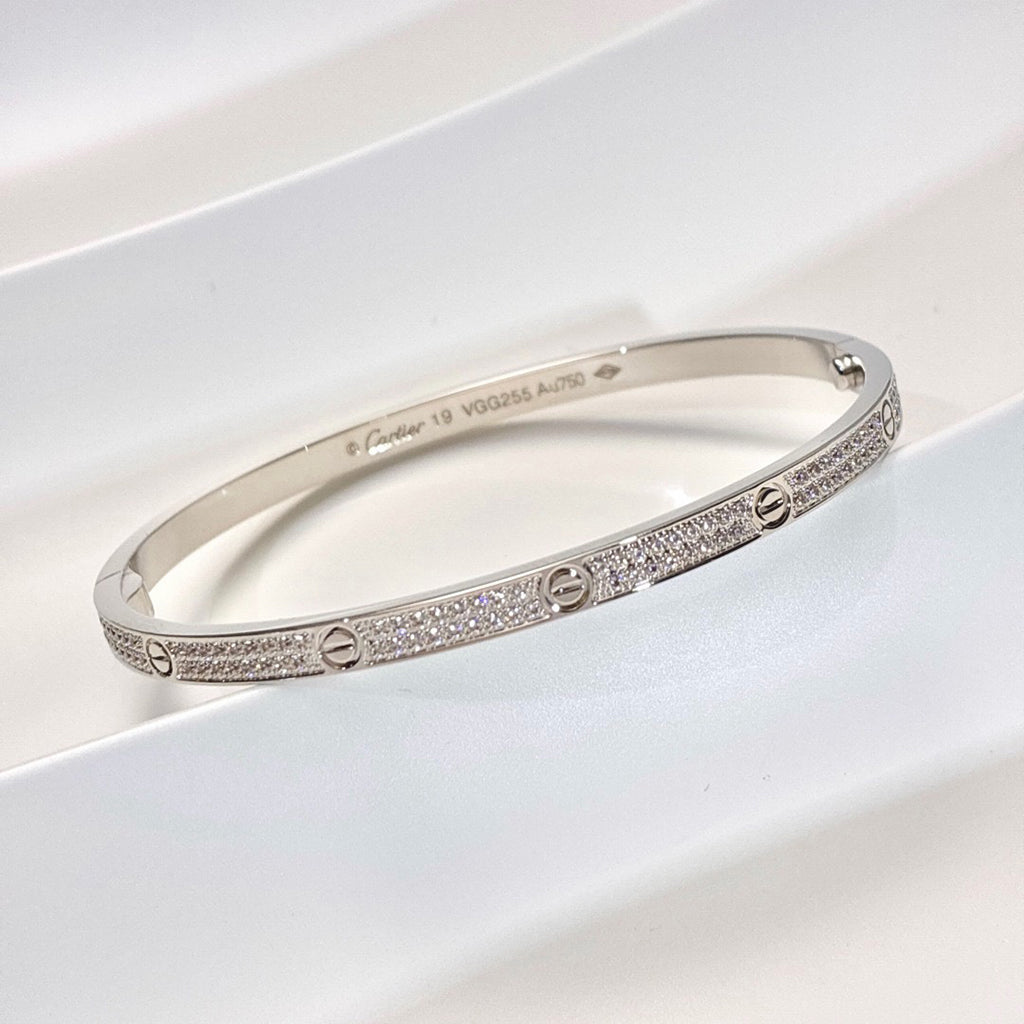 [Triumph Jewelry]LOVE BRACELET 3.65MM DIAMOND-PAVED