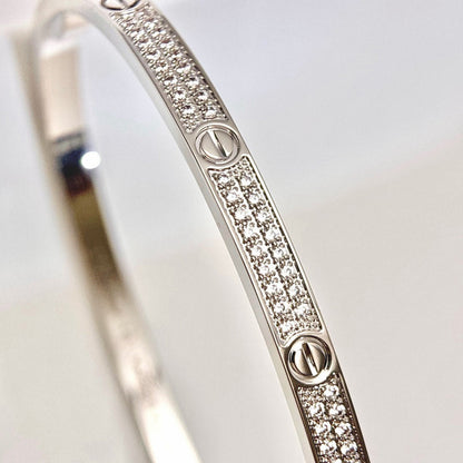 [Triumph Jewelry]LOVE BRACELET 3.65MM DIAMOND-PAVED