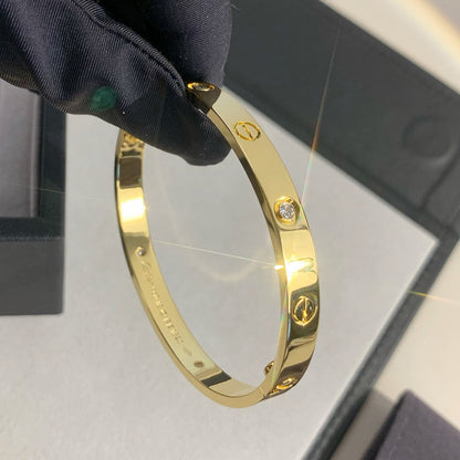 [Triumph Jewelry]LOVE BRACELET 6.1MM 4 DIAMONDS
