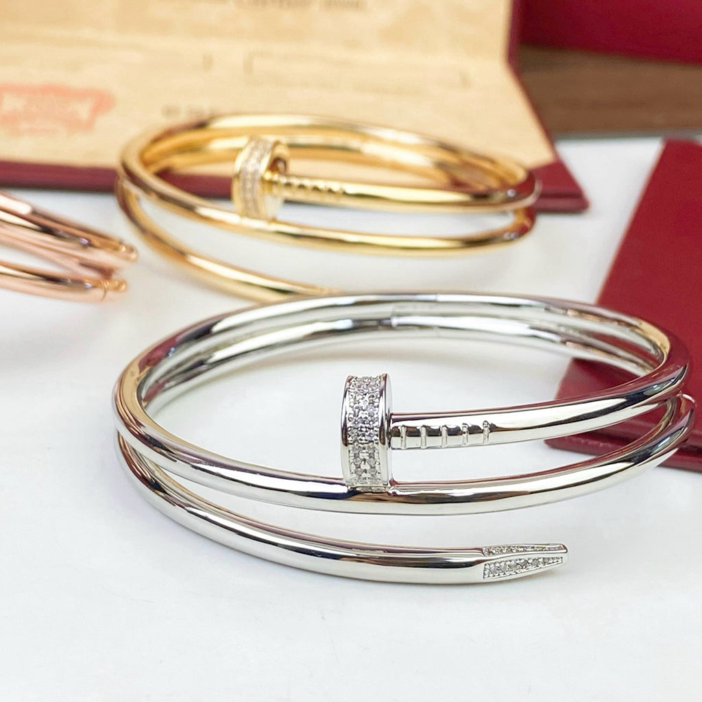 [Triumph Jewelry]JUSTE BRACELET 3.5MM DOUBLE ROW DIAMOND
