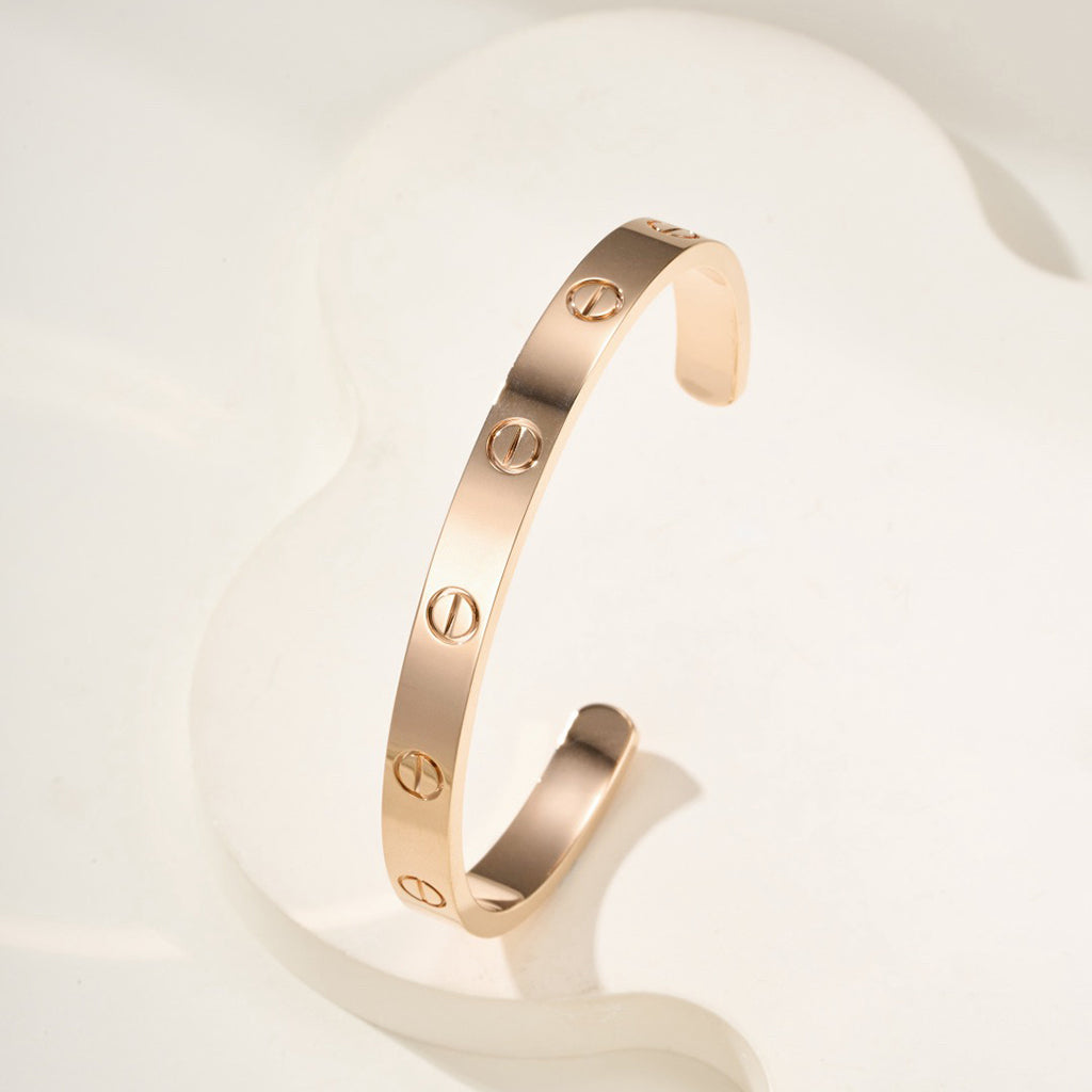 [Triumph Jewelry]LOVE BRACELET 6.1MM OPEN CUFF