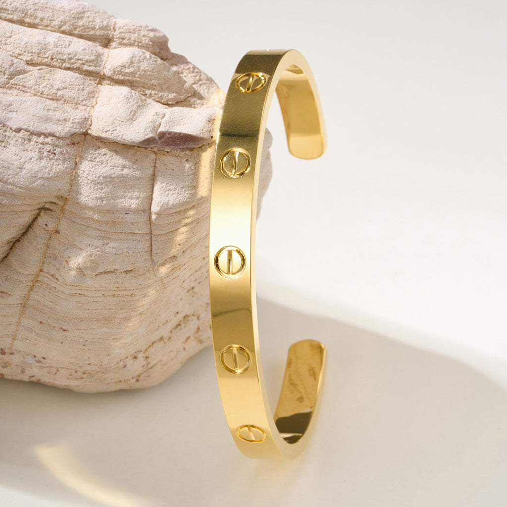 [Triumph Jewelry]LOVE BRACELET 6.1MM OPEN CUFF