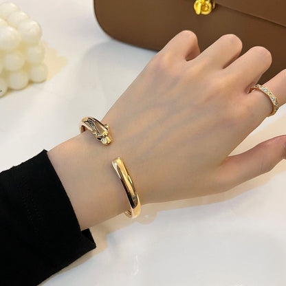 [Triumph Jewelry]PANTHERE OPEN BRACELET