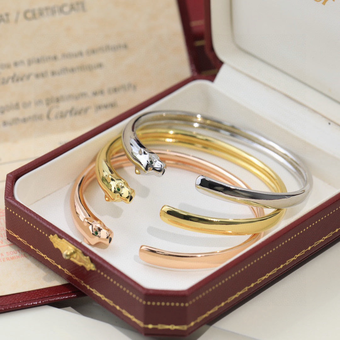 [Triumph Jewelry]PANTHERE OPEN BRACELET