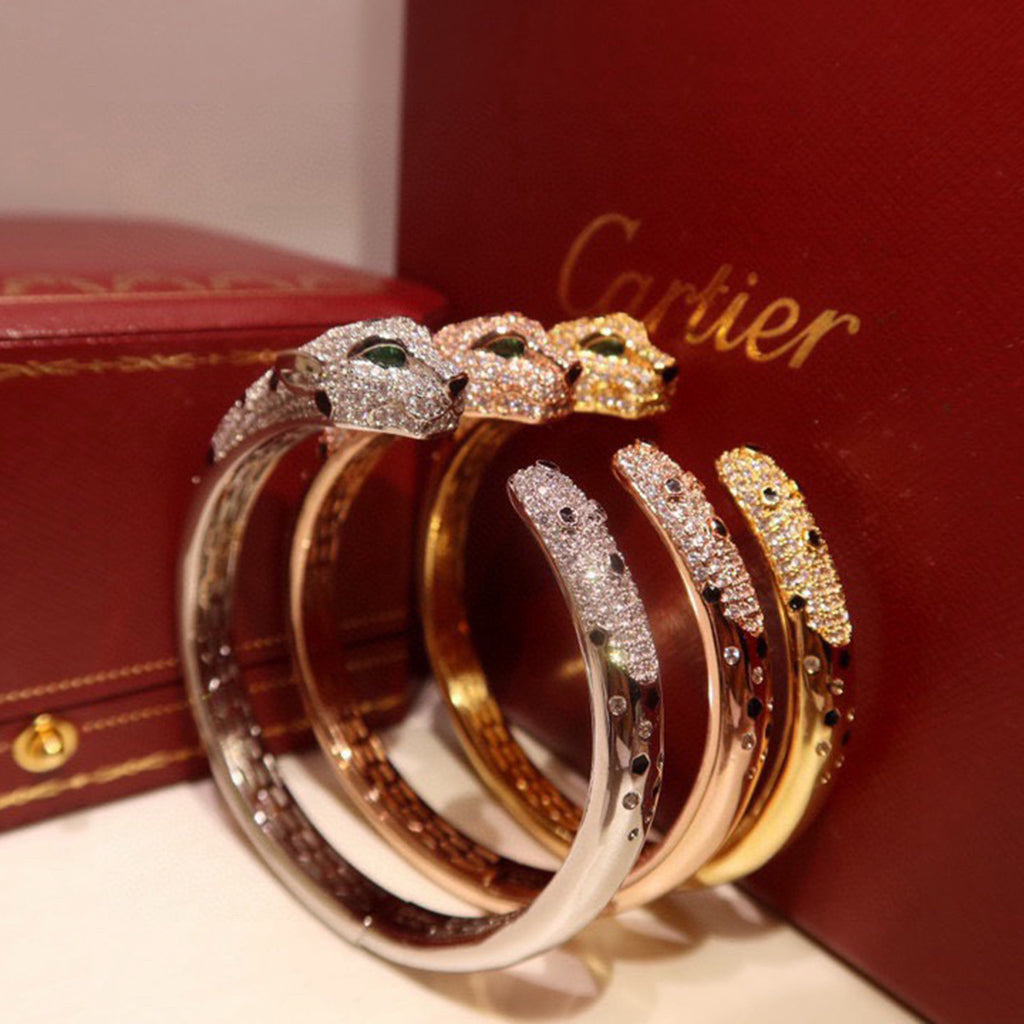 [Triumph Jewelry]PANTHERE BIG BRACELET DIAMONDS