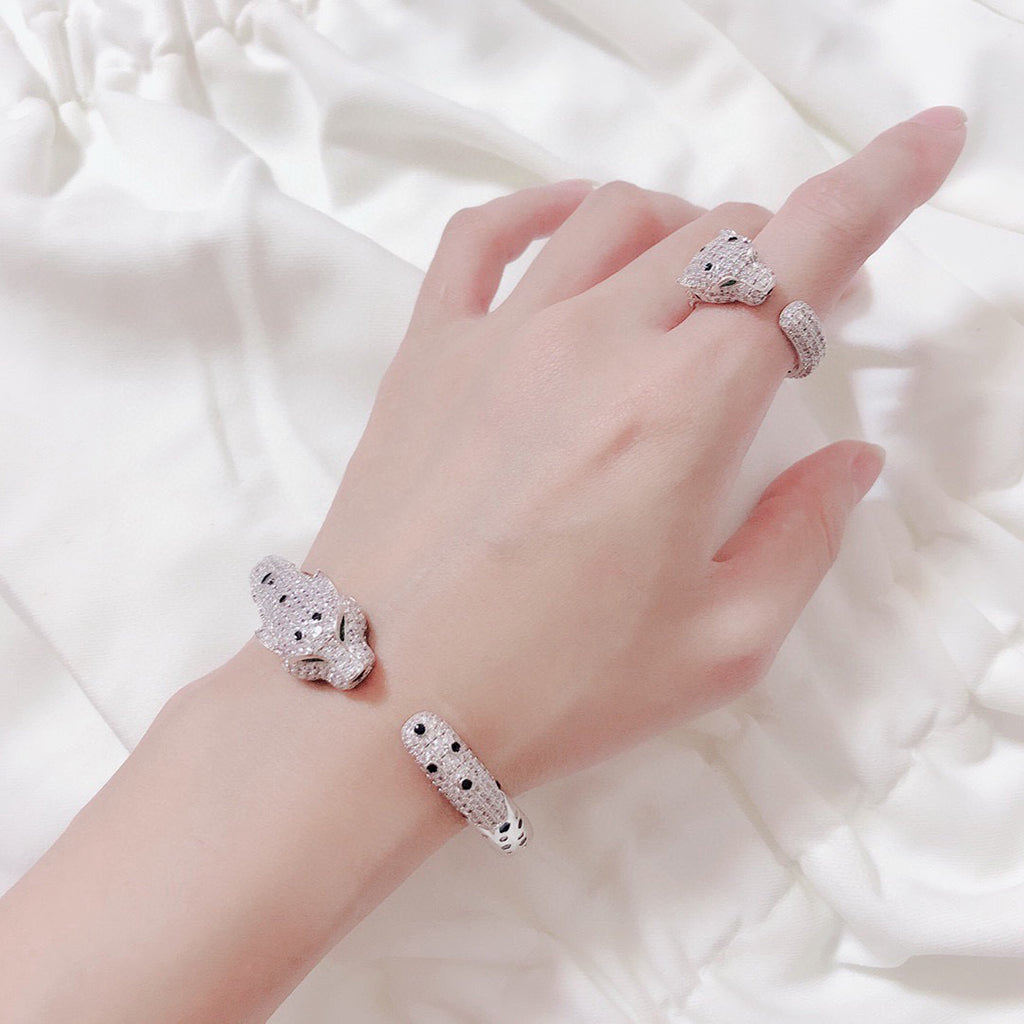 [Triumph Jewelry]PANTHERE BIG BRACELET DIAMONDS