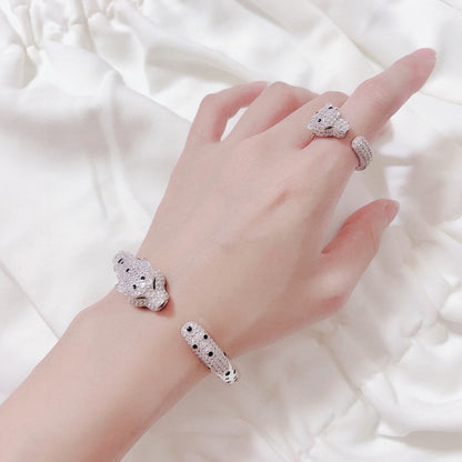 [Triumph Jewelry]PANTHERE BIG BRACELET DIAMONDS