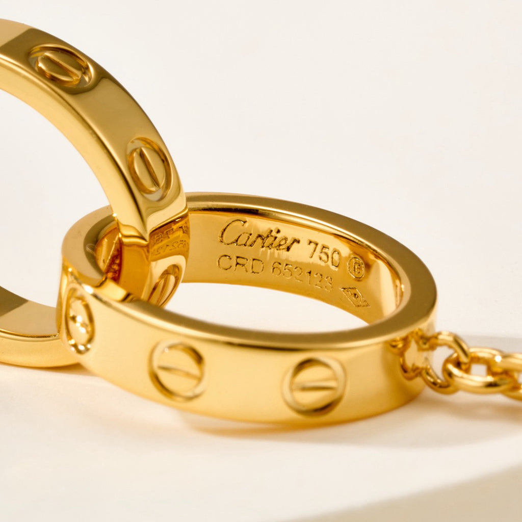 [Triumph Jewelry]LOVE BRACELET DOUBLE RING