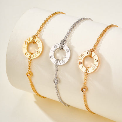 [Triumph Jewelry]LOVE BRACELET 2 DIAMOND