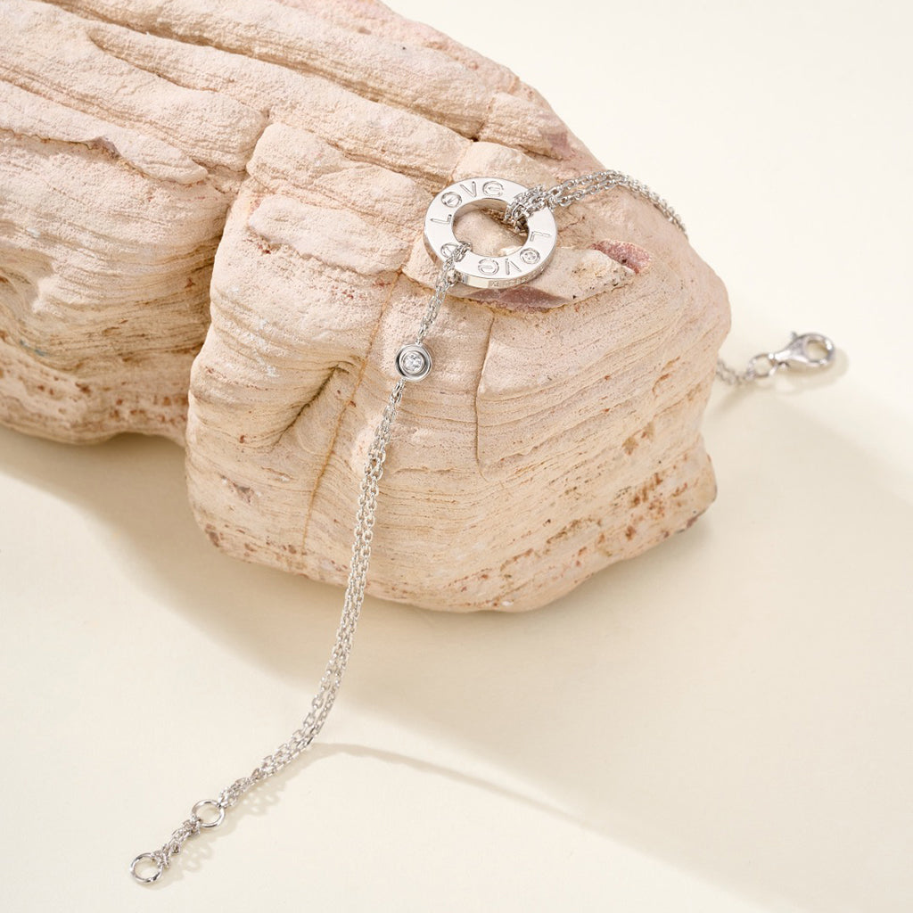 [Triumph Jewelry]LOVE BRACELET 2 DIAMOND