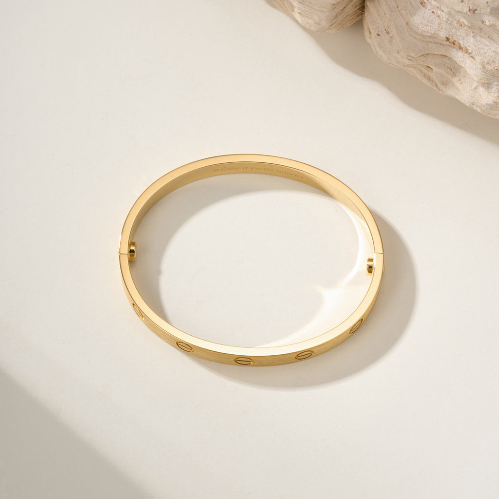 [Triumph Jewelry]LOVE BRACELET 6.1MM BRUSHED