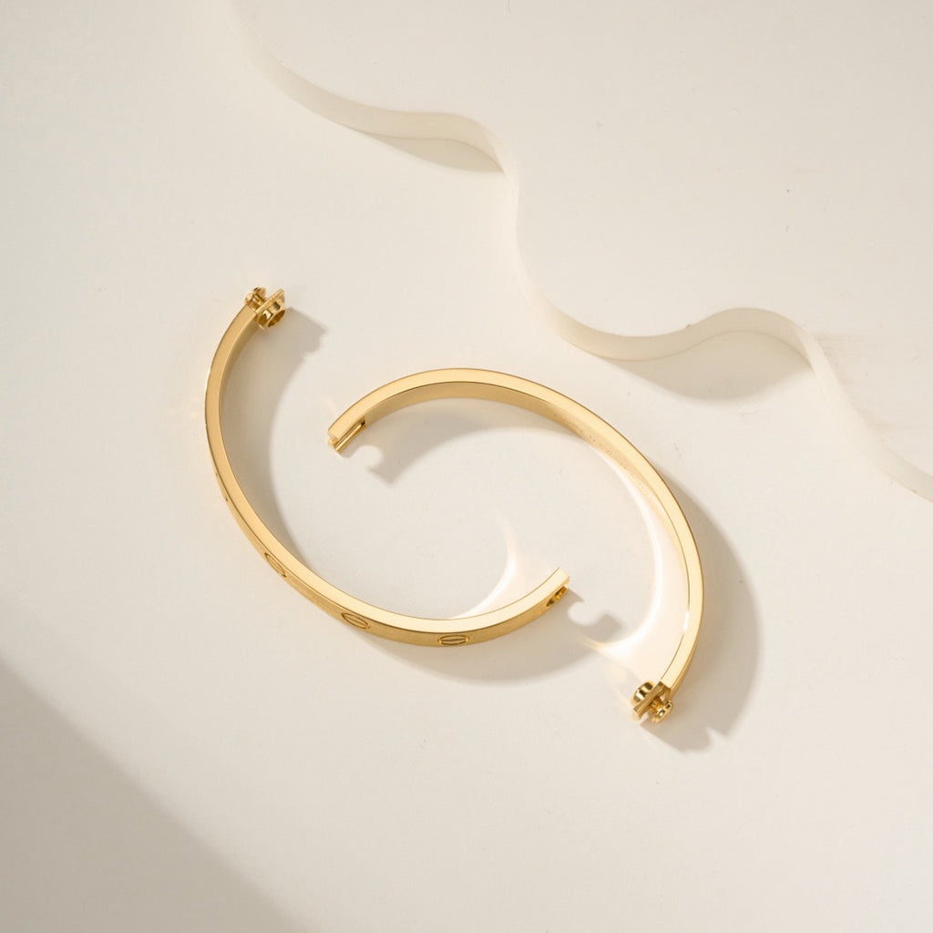 [Triumph Jewelry]LOVE BRACELET 6.1MM BRUSHED