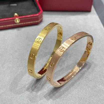 [Triumph Jewelry]LOVE BRACELET 6.1MM BRUSHED