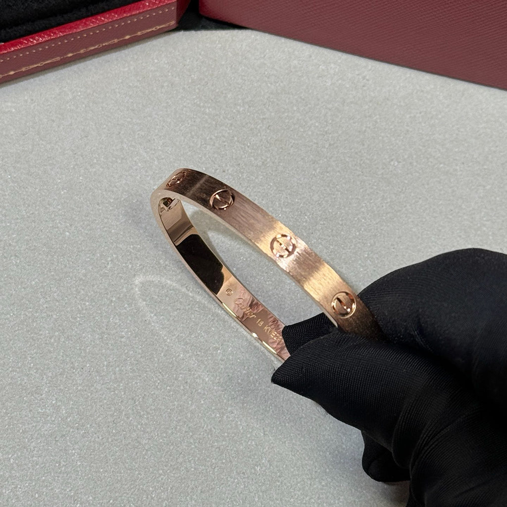 [Triumph Jewelry]LOVE BRACELET 6.1MM BRUSHED
