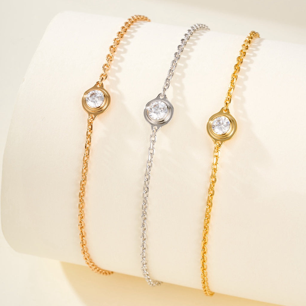[Triumph Jewelry]DAMOUR BRACELET 1 DIAMOND