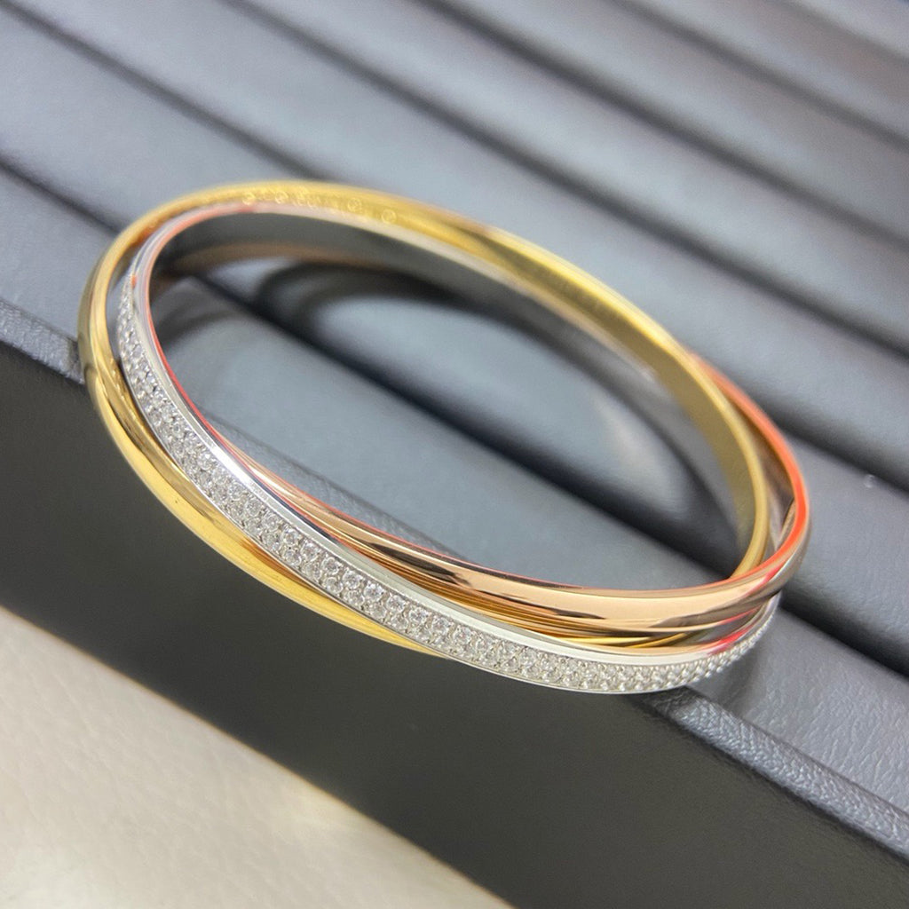 [Triumph Jewelry]TRINITY 2.8MM SMALL BRACELET