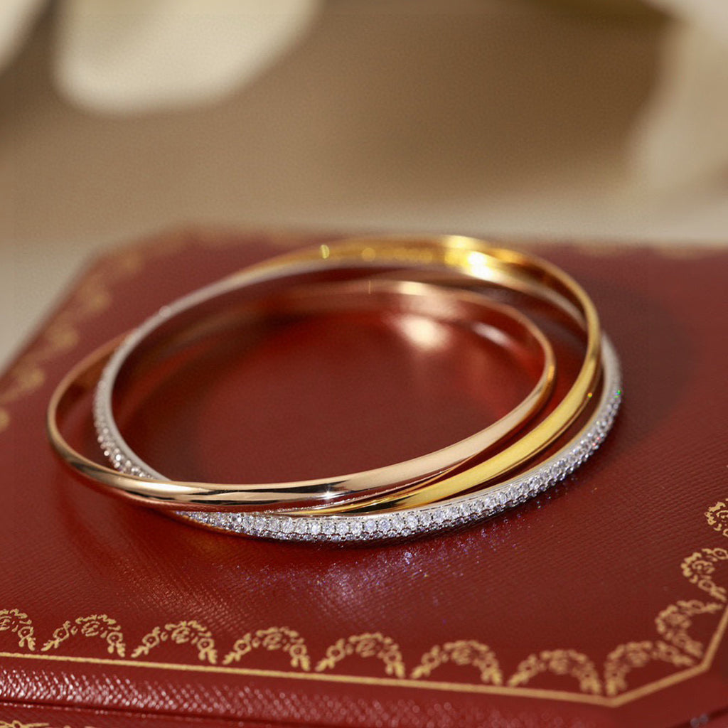 [Triumph Jewelry]TRINITY 2.8MM SMALL BRACELET