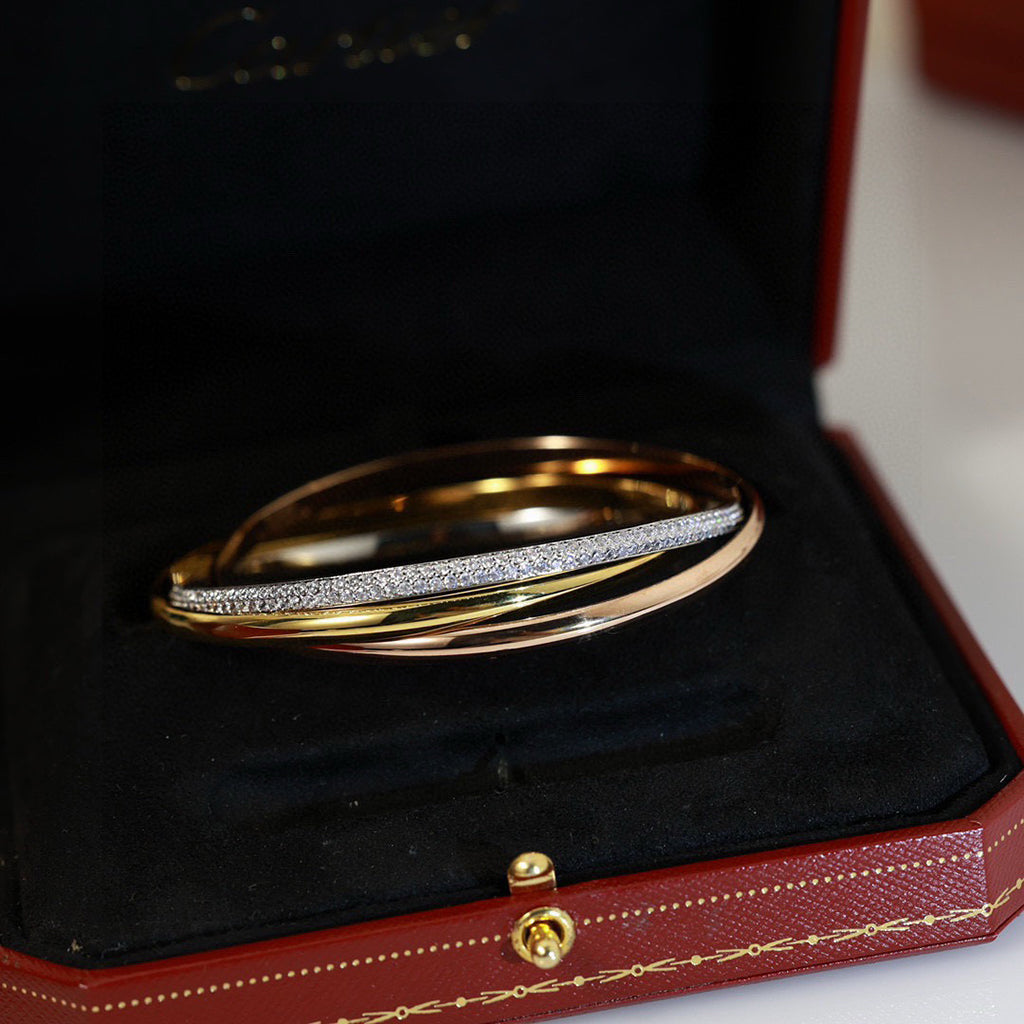 [Triumph Jewelry]TRINITY 2.8MM SMALL BRACELET