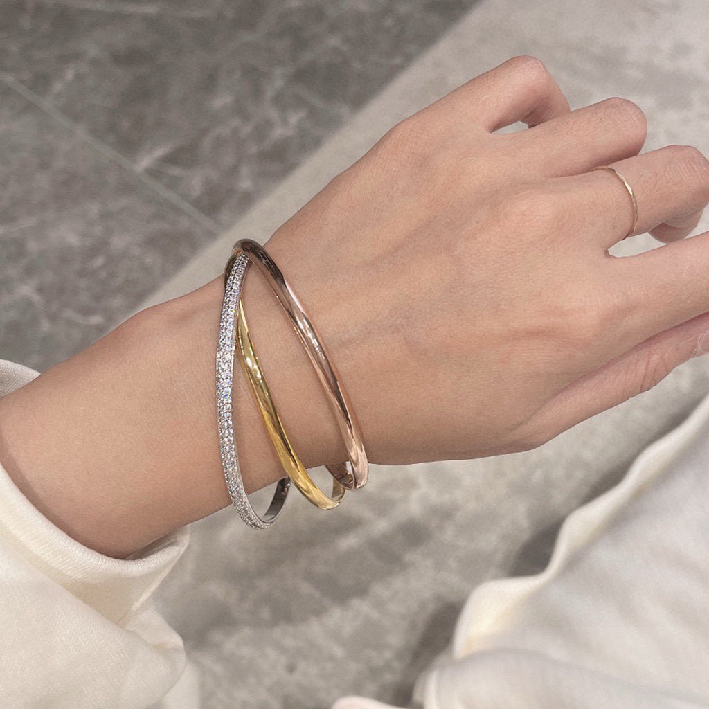 [Triumph Jewelry]TRINITY 2.8MM SMALL BRACELET