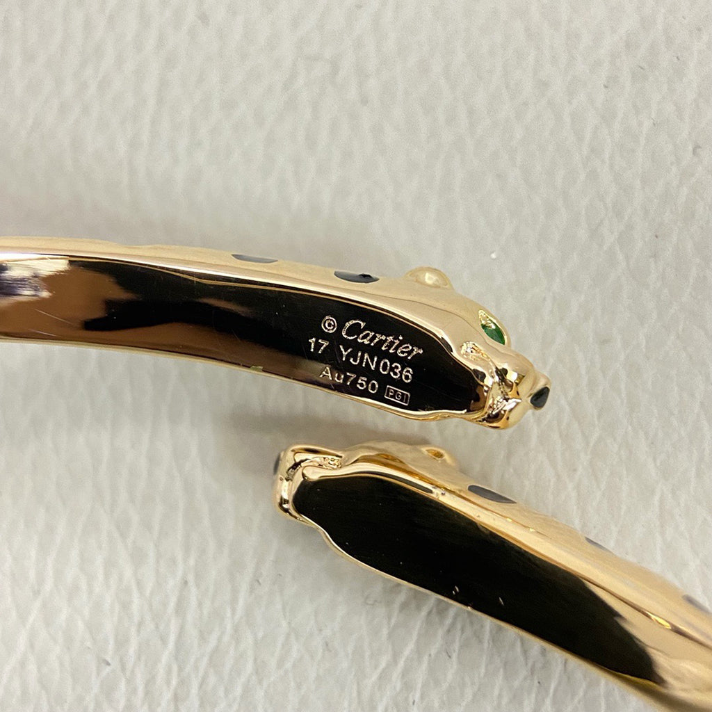[Triumph Jewelry]PANTHERE DOUBLE HEADED OPEN BRACELET