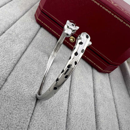 [Triumph Jewelry]PANTHERE DOUBLE HEADED OPEN BRACELET