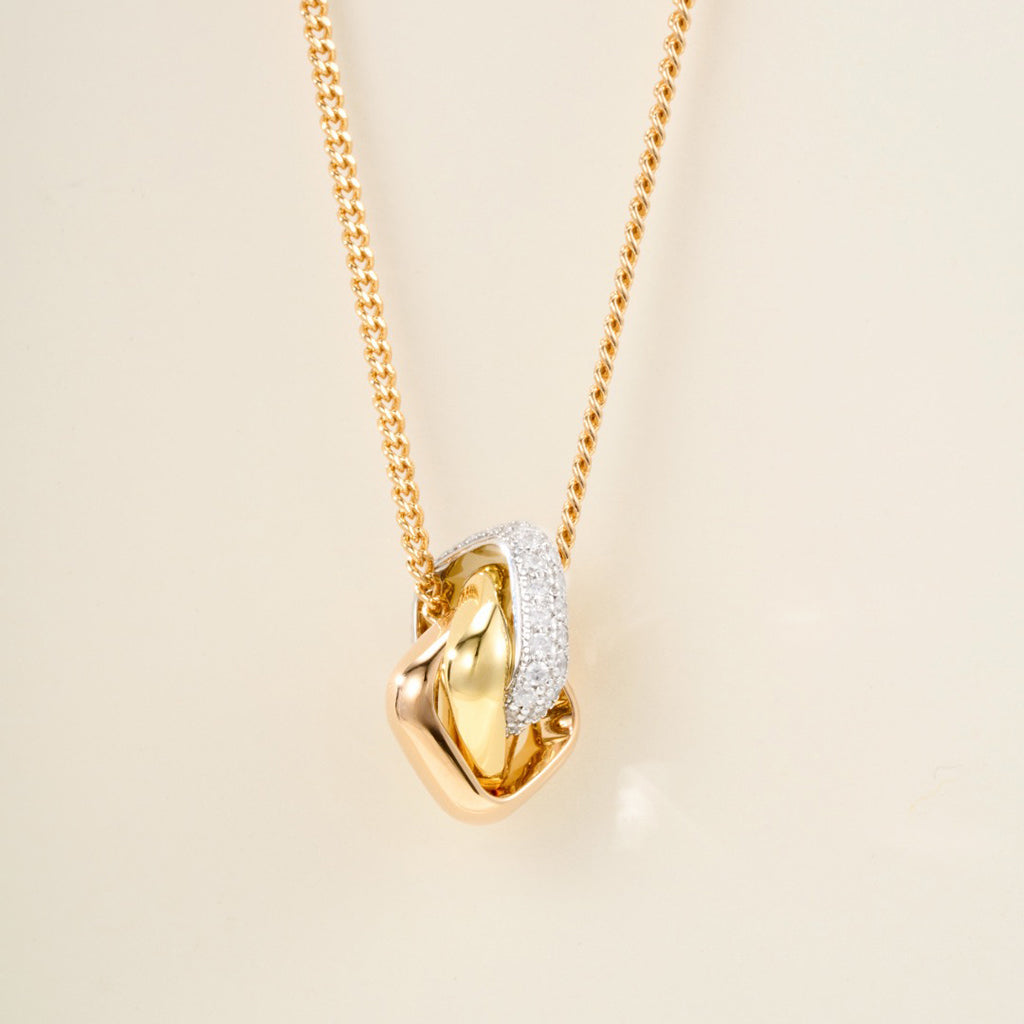 [Triumph Jewelry]TRINITY CUSHION NECKLACE COLLECTION