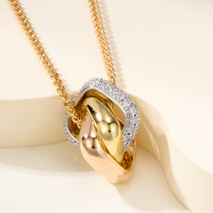 [Triumph Jewelry]TRINITY CUSHION NECKLACE COLLECTION