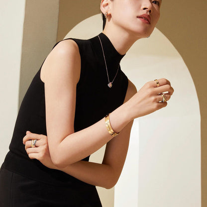 [Triumph Jewelry]TRINITY CUSHION NECKLACE COLLECTION