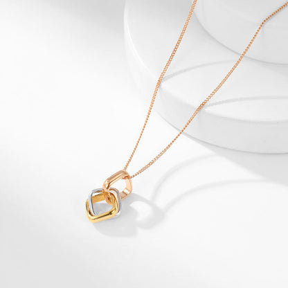 [Triumph Jewelry]TRINITY CUSHION NECKLACE COLLECTION
