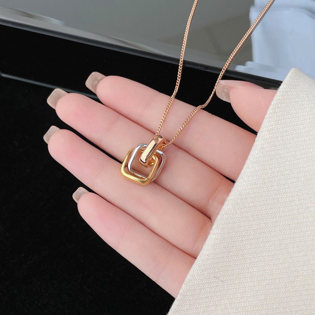 [Triumph Jewelry]TRINITY CUSHION NECKLACE COLLECTION