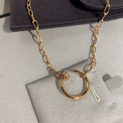 [Triumph Jewelry]JUSTE NECKLACE FULL DIAMONDS
