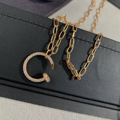 [Triumph Jewelry]JUSTE NECKLACE FULL DIAMONDS