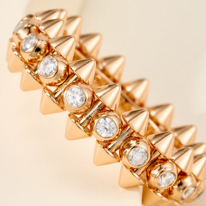 [Triumph Jewelry]CLASH 6.8MM DIAMOND MEDIUM RING