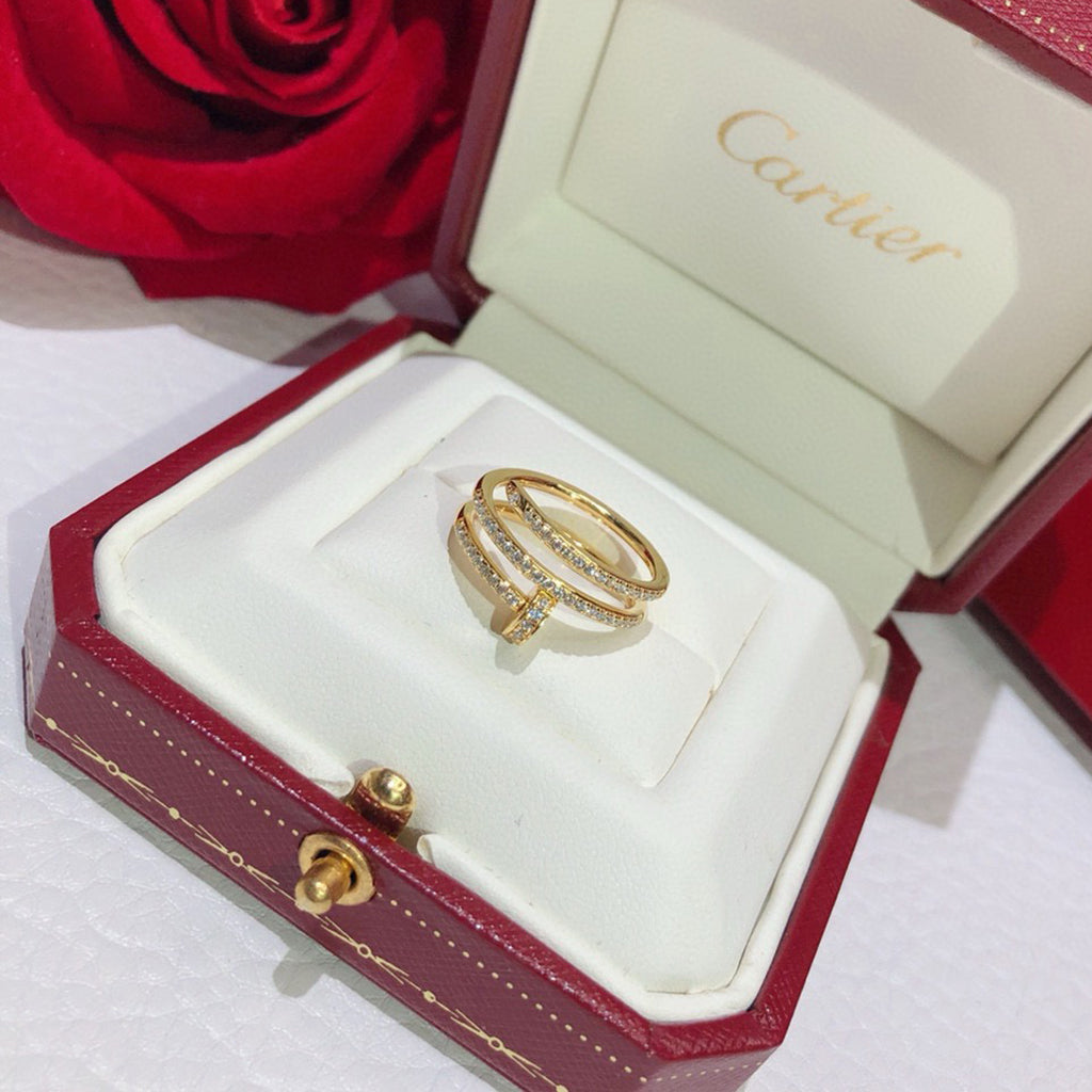 [Triumph Jewelry]JUSTE RING 4.8MM FULL DIAMOND