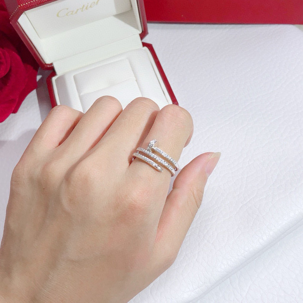 [Triumph Jewelry]JUSTE RING 4.8MM FULL DIAMOND