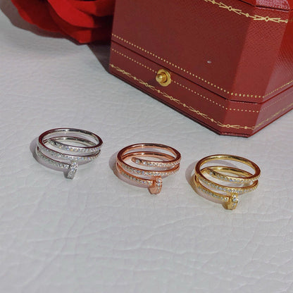 [Triumph Jewelry]JUSTE RING 4.8MM FULL DIAMOND