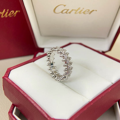 [Triumph Jewelry]CLASH 6.4MM SMALL FULL DIAMOND RING