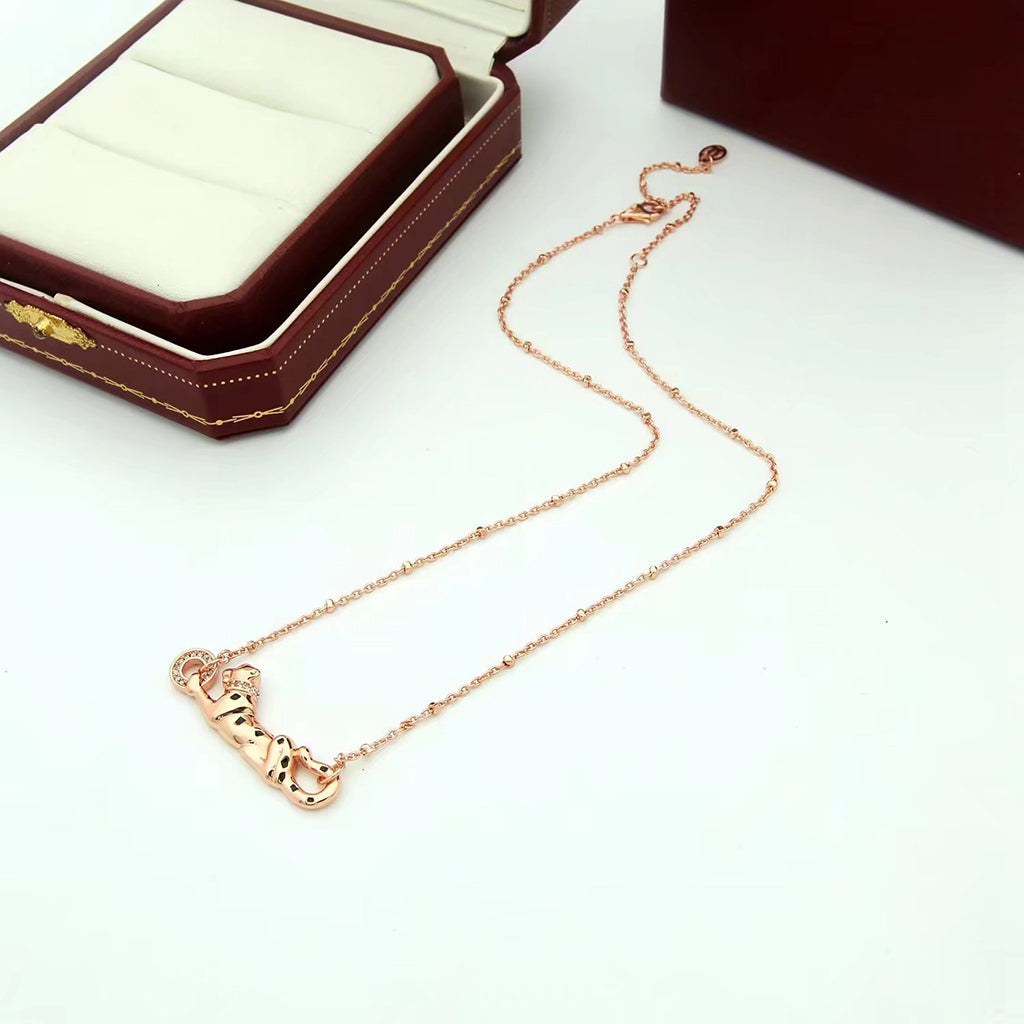 [Triumph Jewelry]PANTHERE FULL DIAMOND NECKLACE