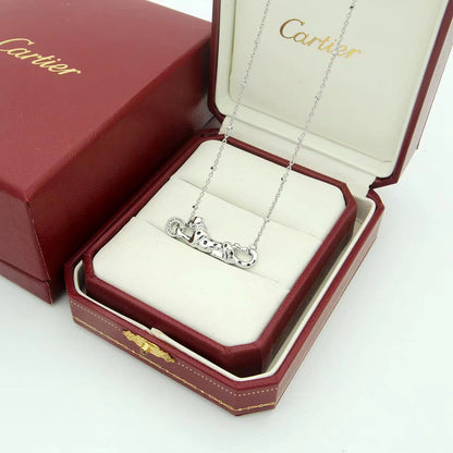 [Triumph Jewelry]PANTHERE FULL DIAMOND NECKLACE