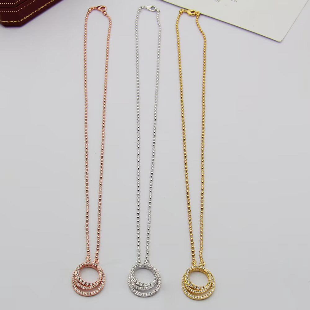 [Triumph Jewelry]ETINCELLE  FULL DIAMOND NECKLACE