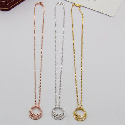 [Triumph Jewelry]ETINCELLE  FULL DIAMOND NECKLACE