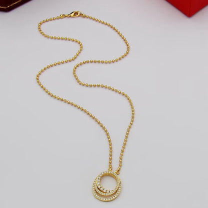 [Triumph Jewelry]ETINCELLE  FULL DIAMOND NECKLACE