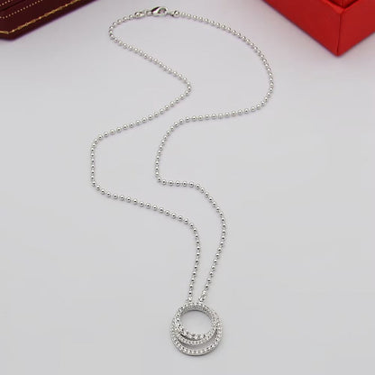 [Triumph Jewelry]ETINCELLE  FULL DIAMOND NECKLACE