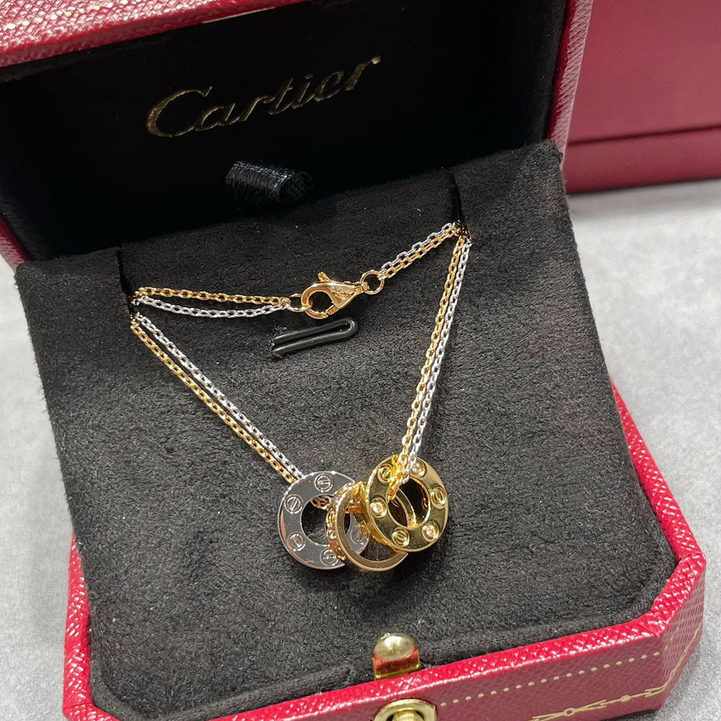 [Triumph Jewelry]LOVE 6 DIAMOND PENDANT NECKLACE