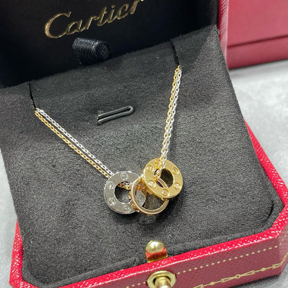 [Triumph Jewelry]LOVE 6 DIAMOND PENDANT NECKLACE